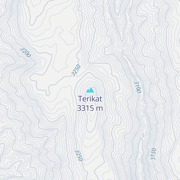 Map of Terikat