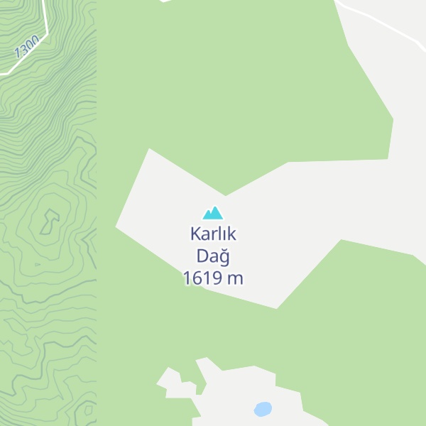 Map of Karlık Dağ
