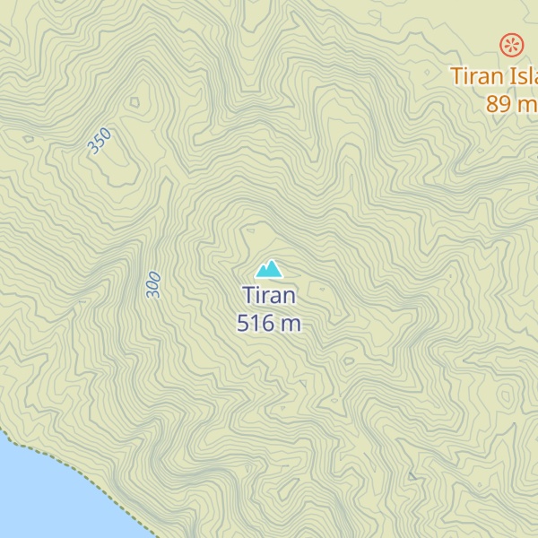Map of Tiran