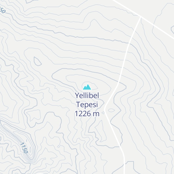 Map of Yellibel Tepesi
