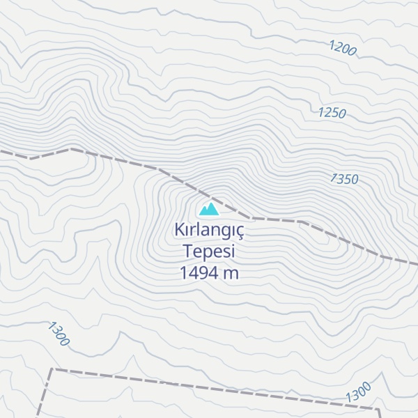 Map of Kırlangıç Tepesi