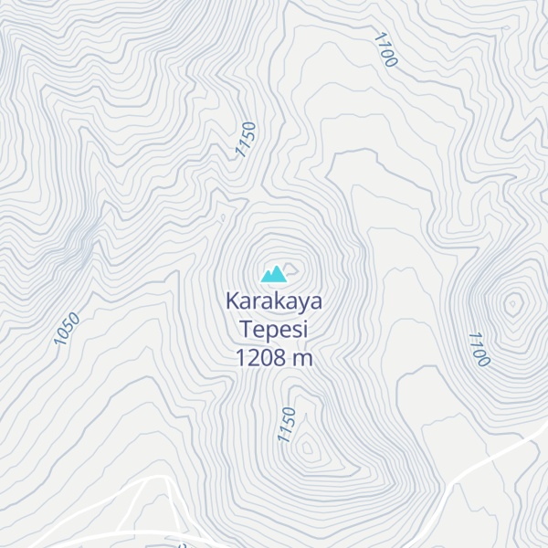 Map of Karakaya Tepesi