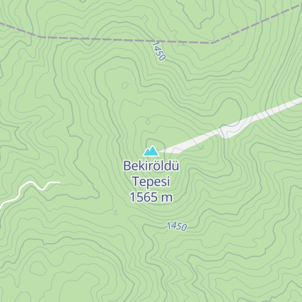 Map of Bekiröldü Tepesi