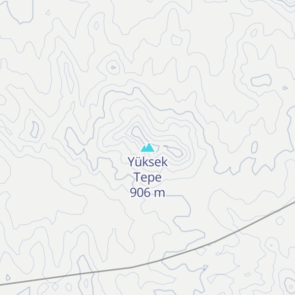Map of Yüksek Tepe