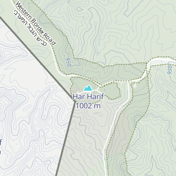 Map of Har Harif