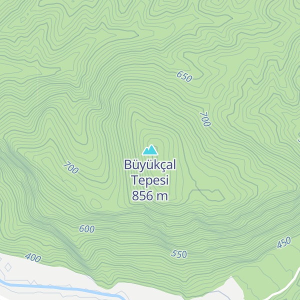 Map of Büyükçal Tepesi