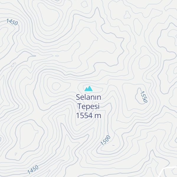 Map of Selanın Tepesi
