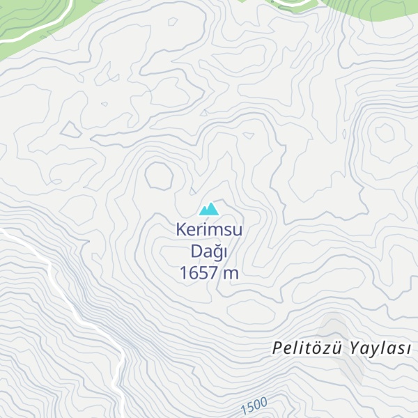 Map of Kerimsu Dağı