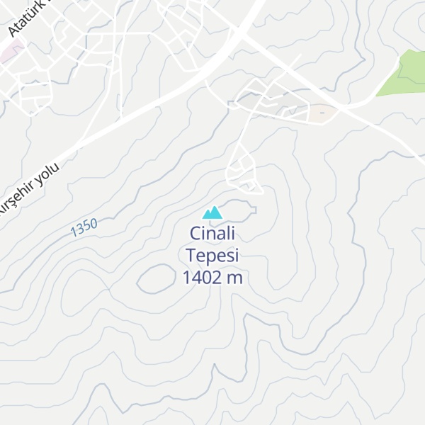 Map of Cinali Tepesi