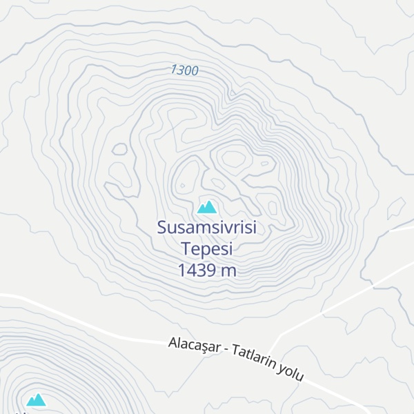Map of Susamsivrisi Tepesi