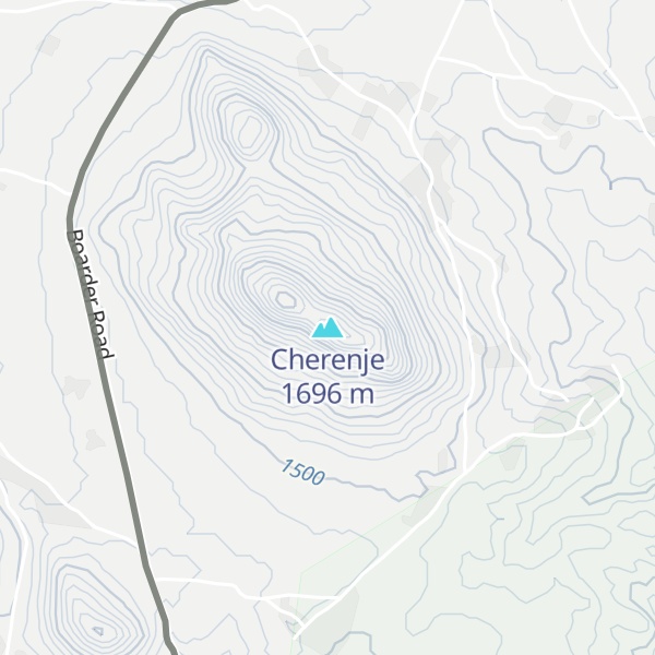 Map of Cherenje