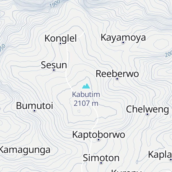 Map of Kabutim