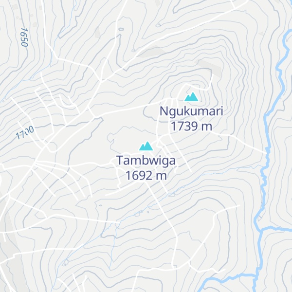 Map of Tambwiga