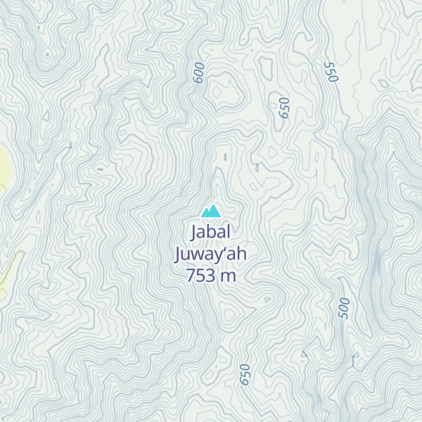 Map of Jabal Juway‘ah