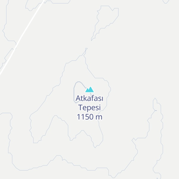 Map of Atkafası Tepesi
