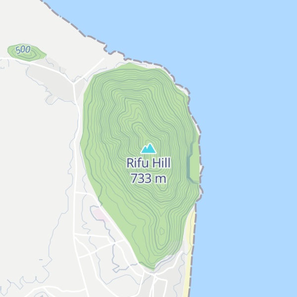 Map of Rifu Hill