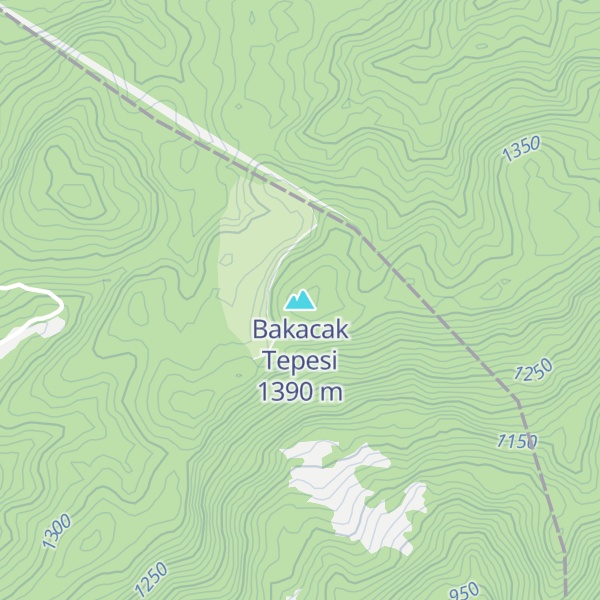 Map of Bakacak Tepesi