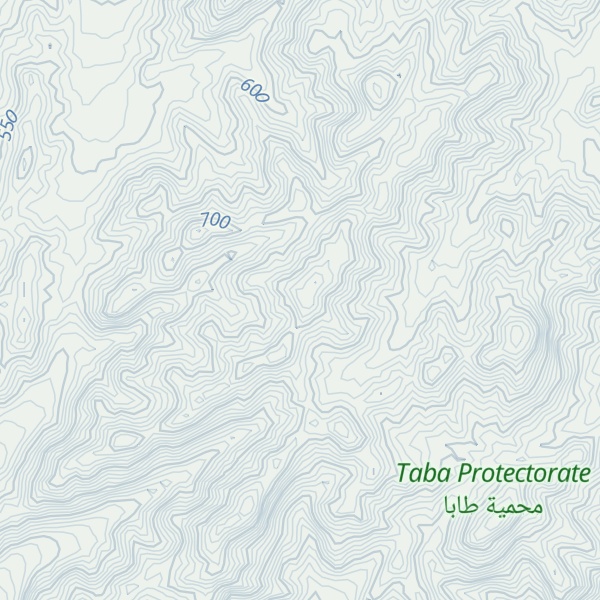 Map of Jabal Abū Khishayb