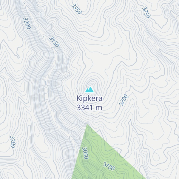 Map of Kipkera