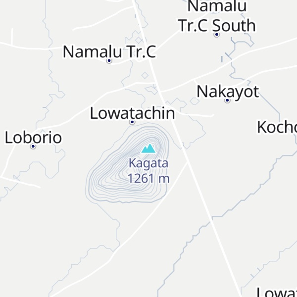Map of Kagata