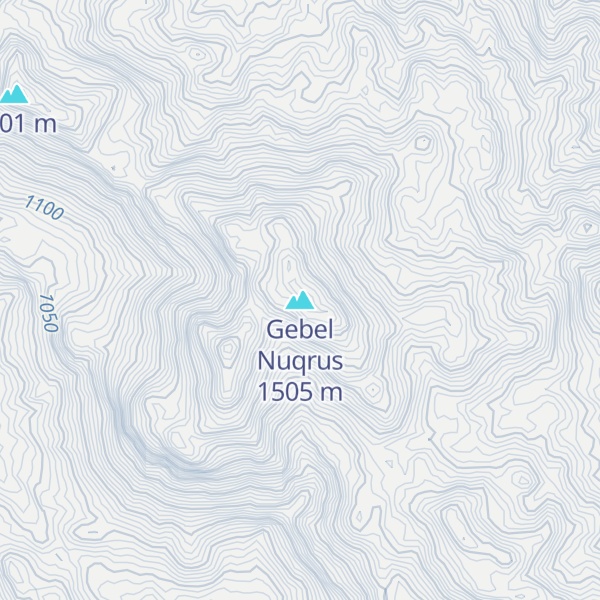 Map of Gebel Nuqrus