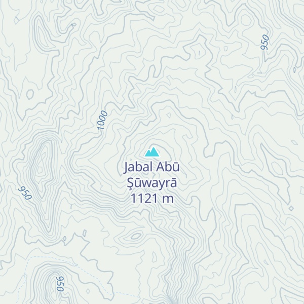 Map of Jabal Abū Şūwayrā