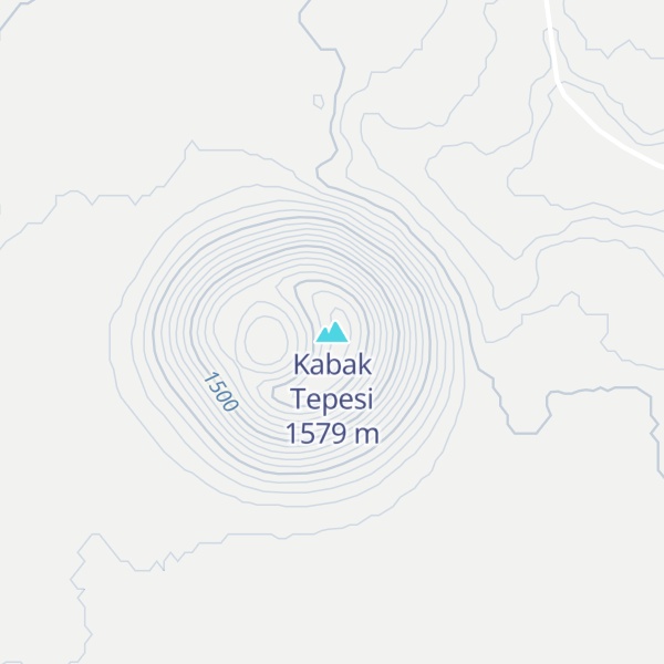 Map of Kabak Tepesi
