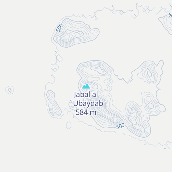 Map of Jabal al `Ubaydab