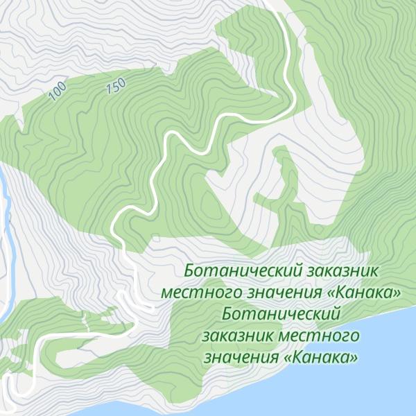 Map of Yapul-burun