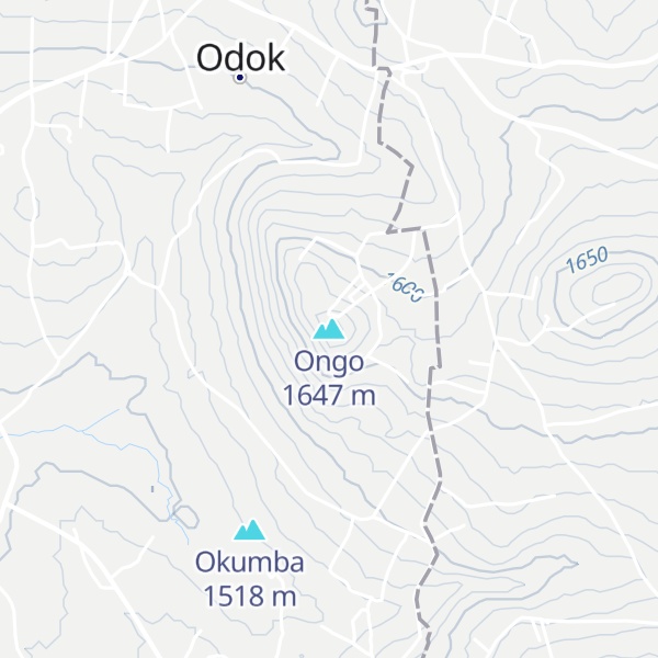 Map of Ongo