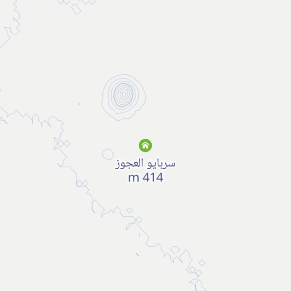Map of سربايو العجوز