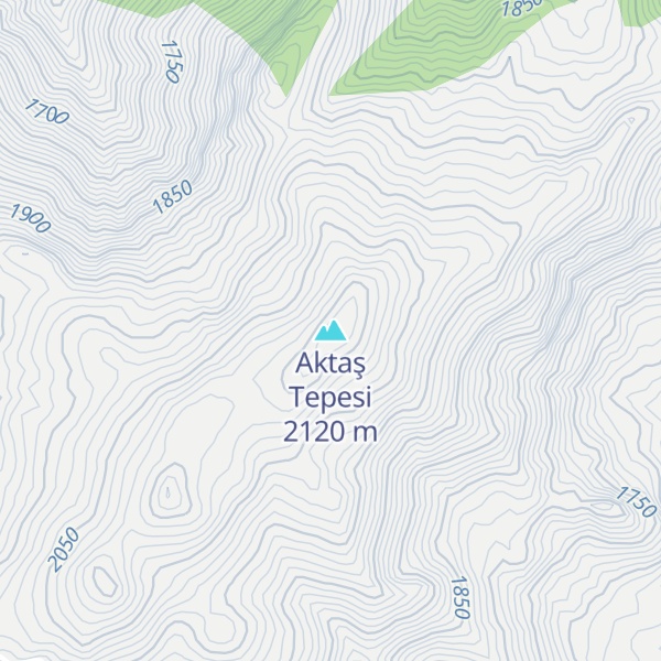 Map of Aktaş Tepesi