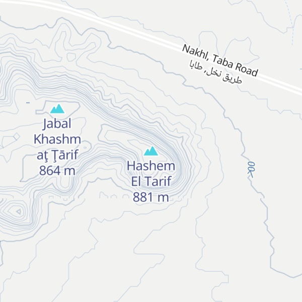 Map of Hashem El Tarif