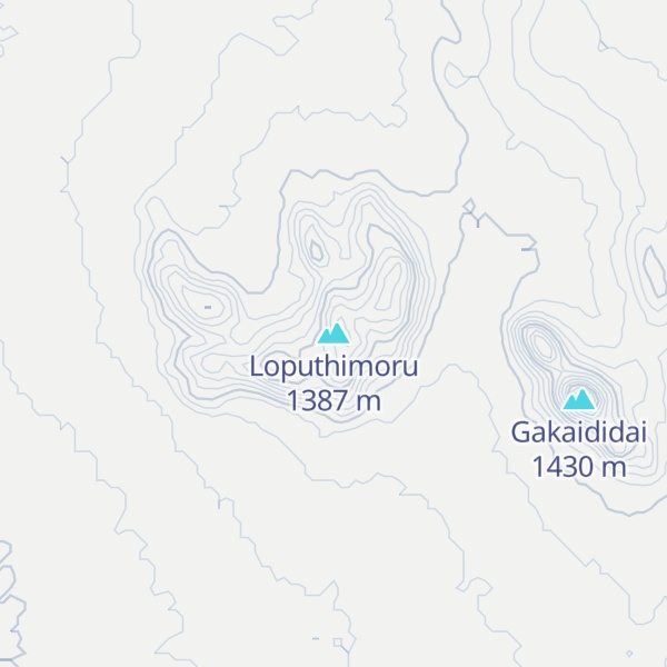 Map of Loputhimoru