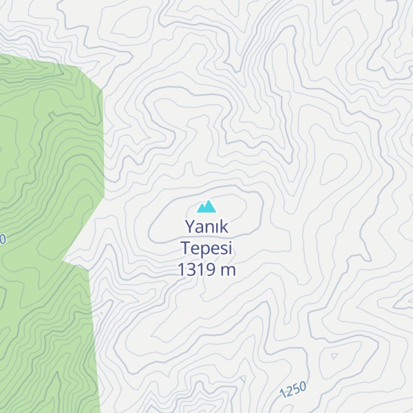 Map of Yanık Tepesi