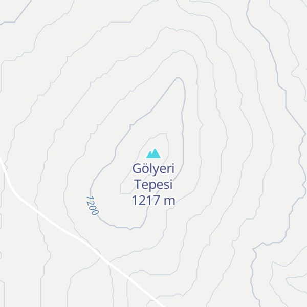 Map of Gölyeri Tepesi