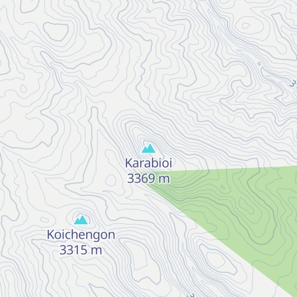 Map of Karabioi