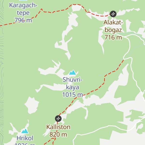 Map of Shuvri-kaya