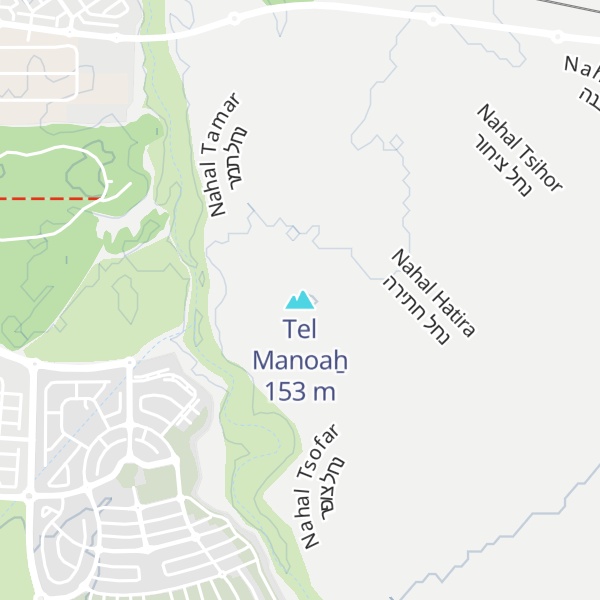 Map of Tel Manoaẖ