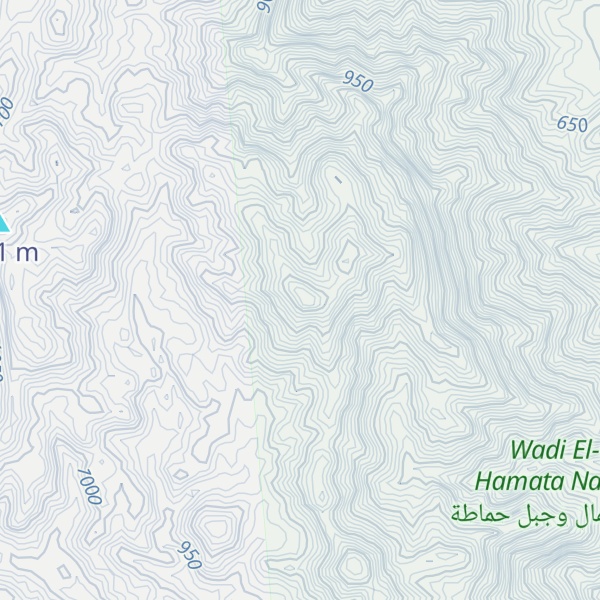 Map of Gebel Hangaliya