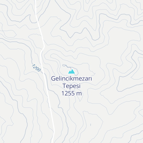 Map of Gelincikmezarı Tepesi