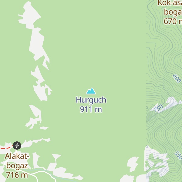 Map of Hurguch