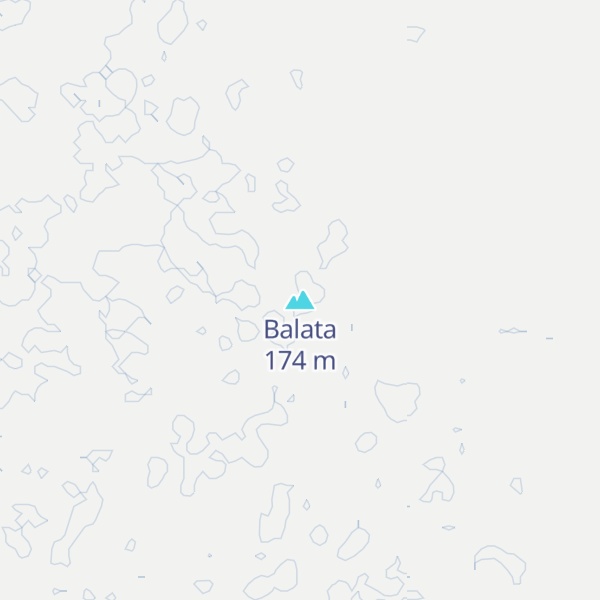 Map of Balata