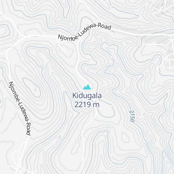 Map of Kidugala