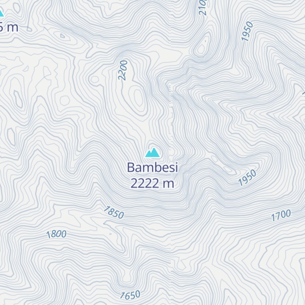 Map of Bambesi