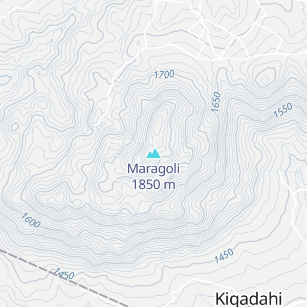 Map of Maragoli