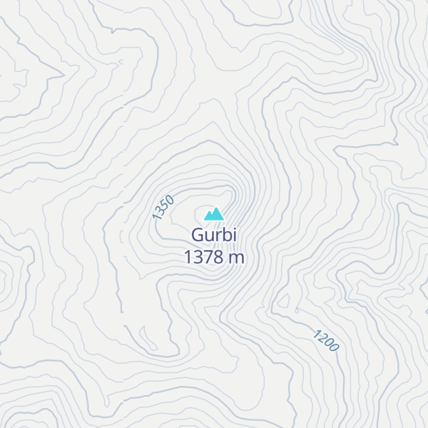 Map of Gurbi
