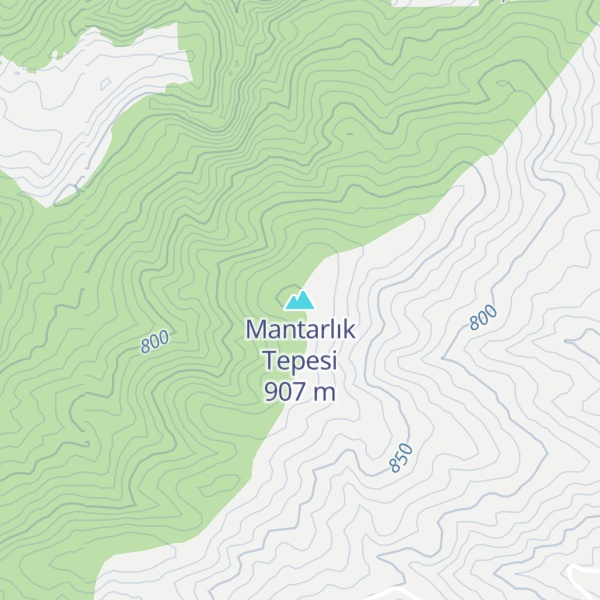 Map of Mantarlık Tepesi