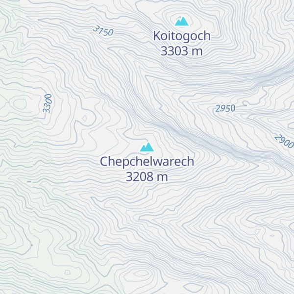 Map of Chepchelwarech