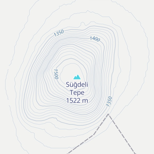Map of Süğdeli Tepe